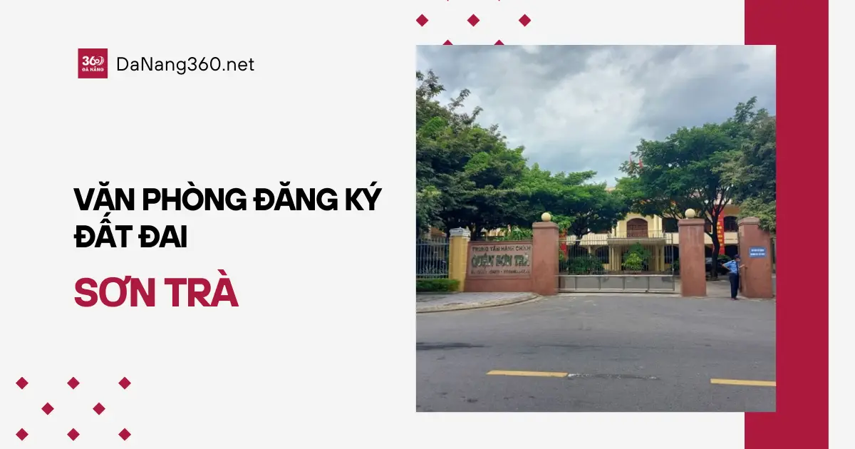 Chi nhánh văn phòng đăng ký đất đai Sơn Trà năm 2025