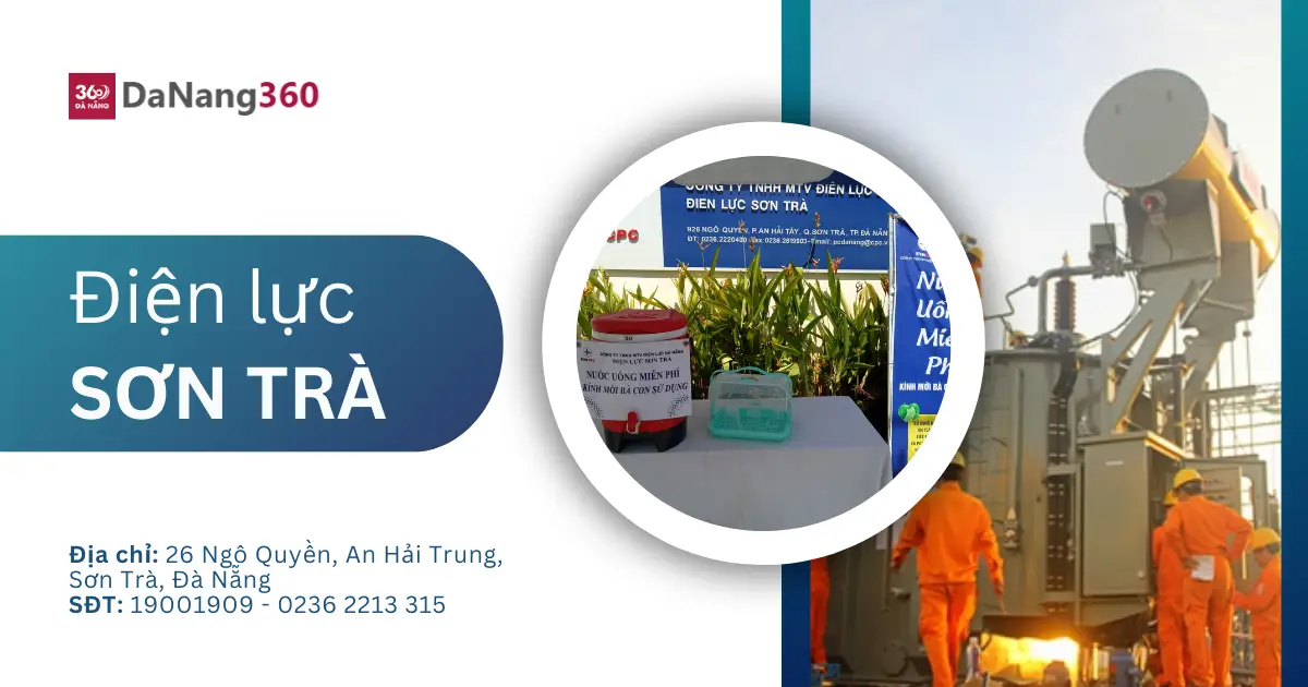 Địa chỉ, số điện thoại điện lực Sơn Trà năm 2025