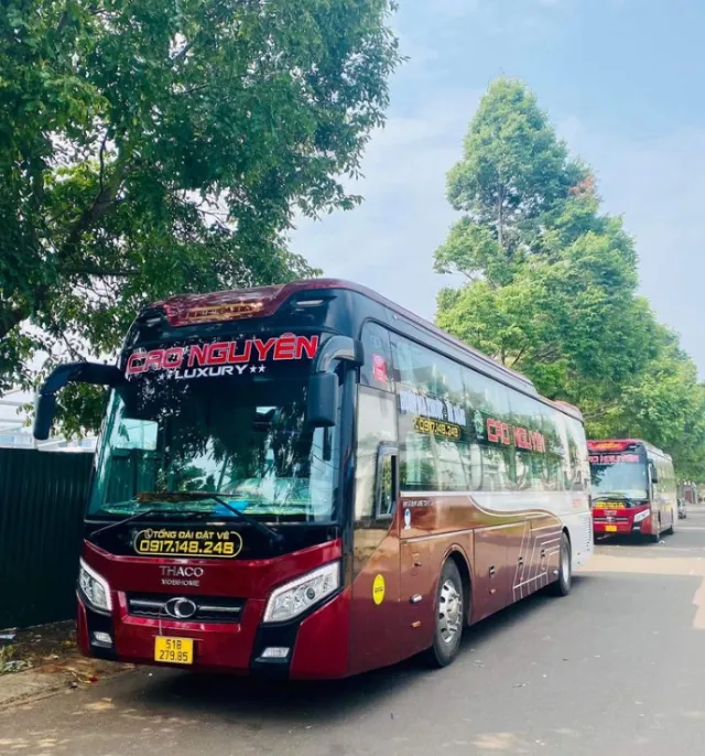 Nhà xe Cao Nguyên Đà Nẵng đi Đắk Lắk