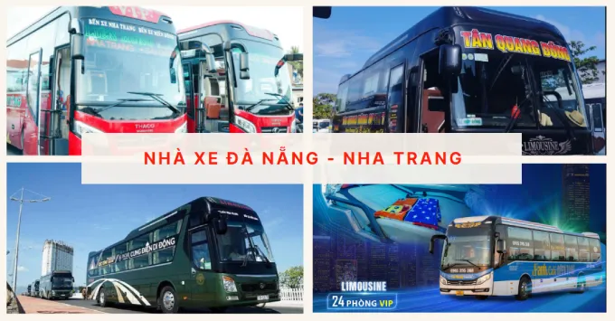 Danh sách xe Đà Nẵng - Nha Trang kèm SĐT giá vé năm 2025