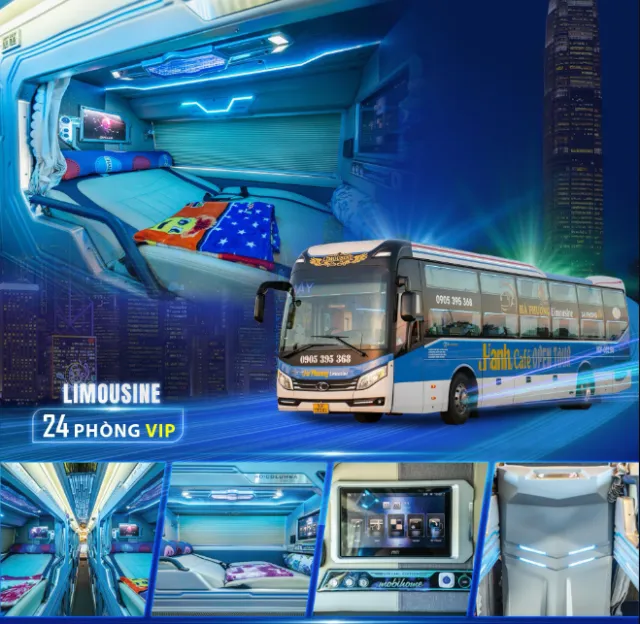 Nhà xe Hạnh Cafe - Hà Phương Limousine Đà Nẵng - Nha Trang