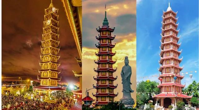 Bảo tháp với hơn 10.000 tượng Phật